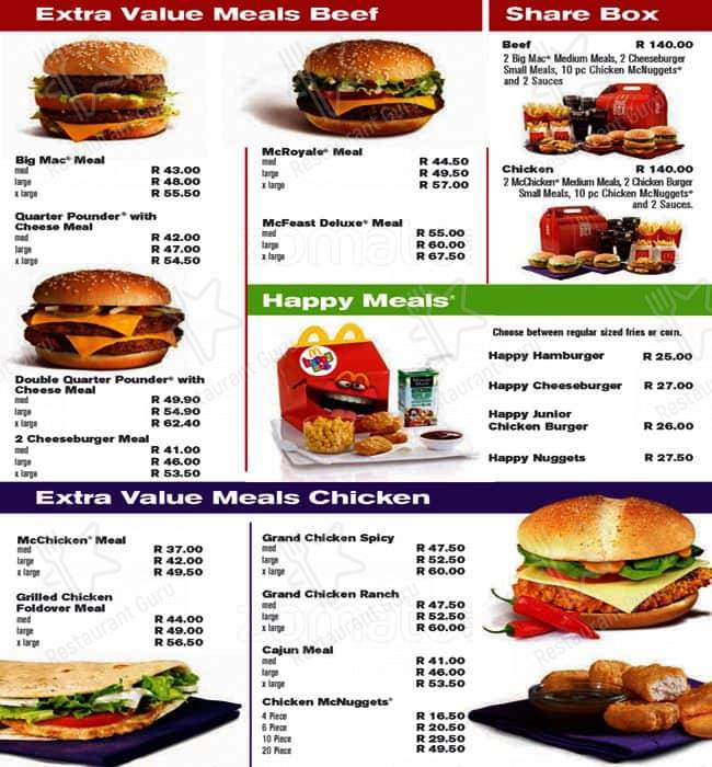 mcdonalds-menu-prices-in-South-Africa